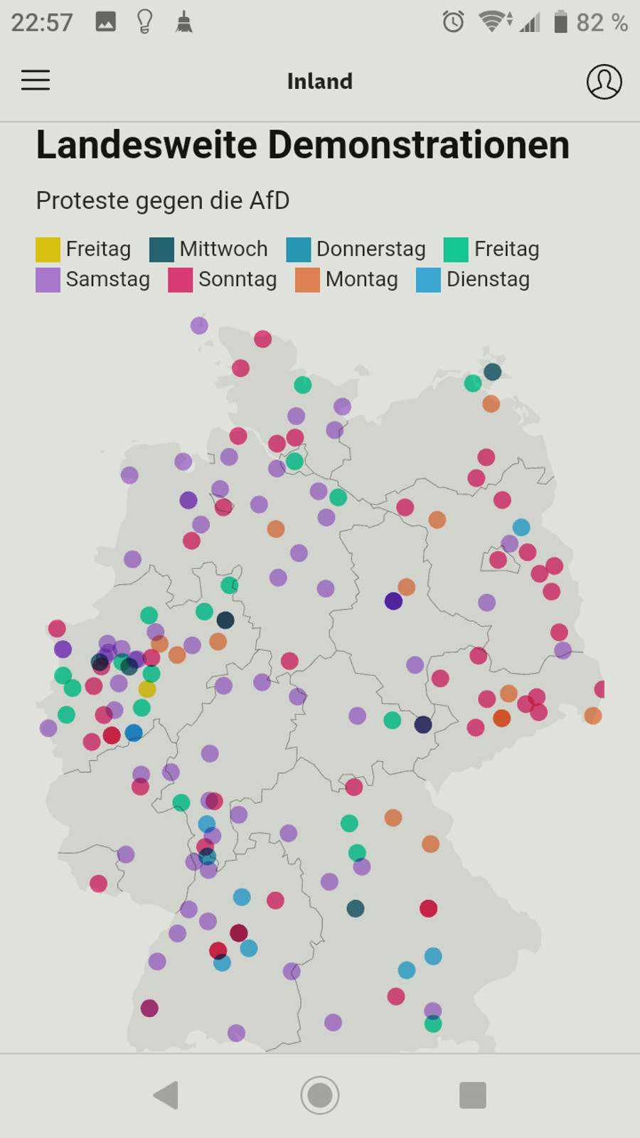 Ausnahmezustand Busverkehr