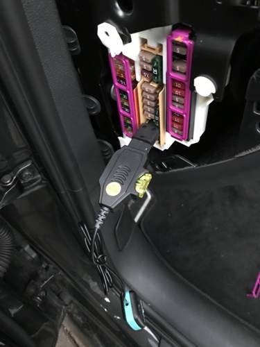 Amperemeter-Sicherungskontakt