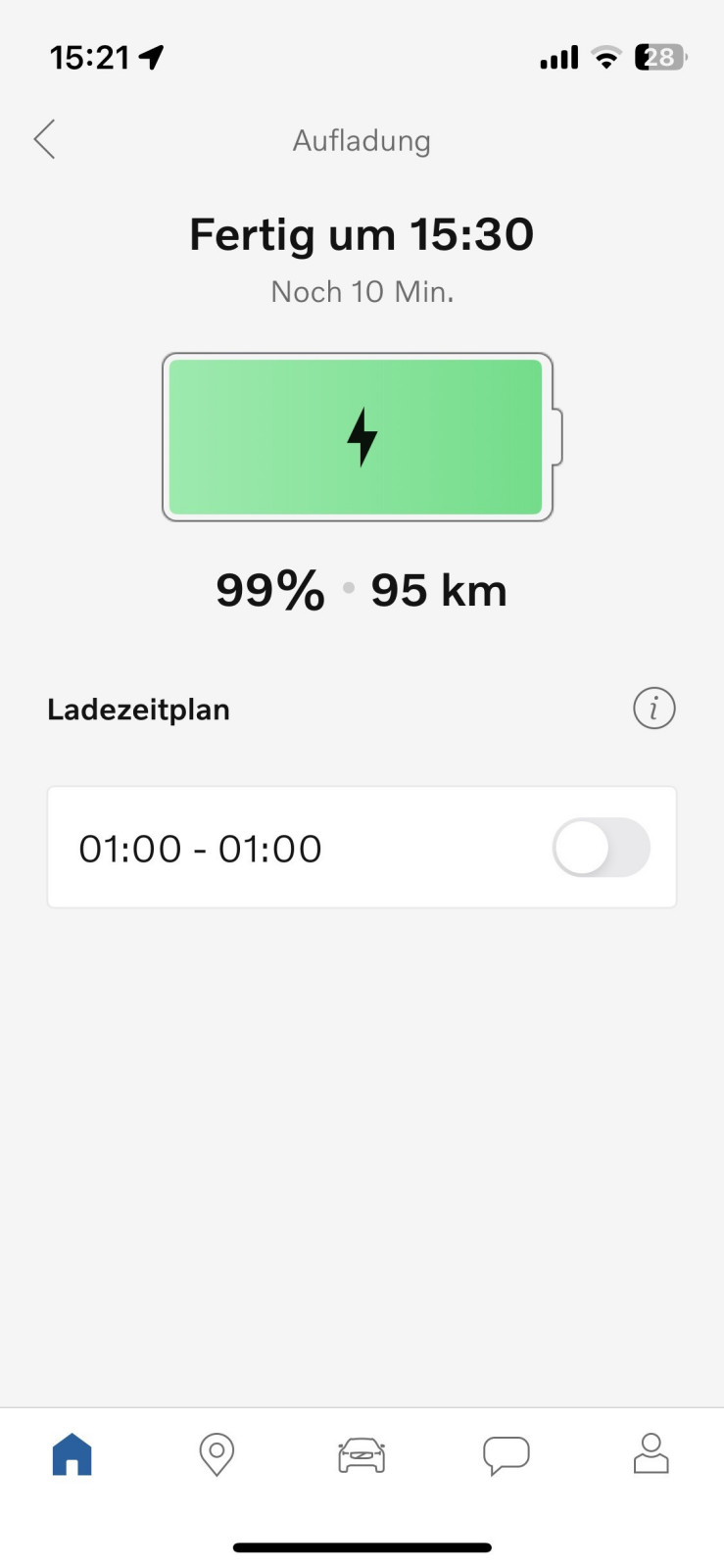 XC60 T6 Recharge - elektr. Reichweite