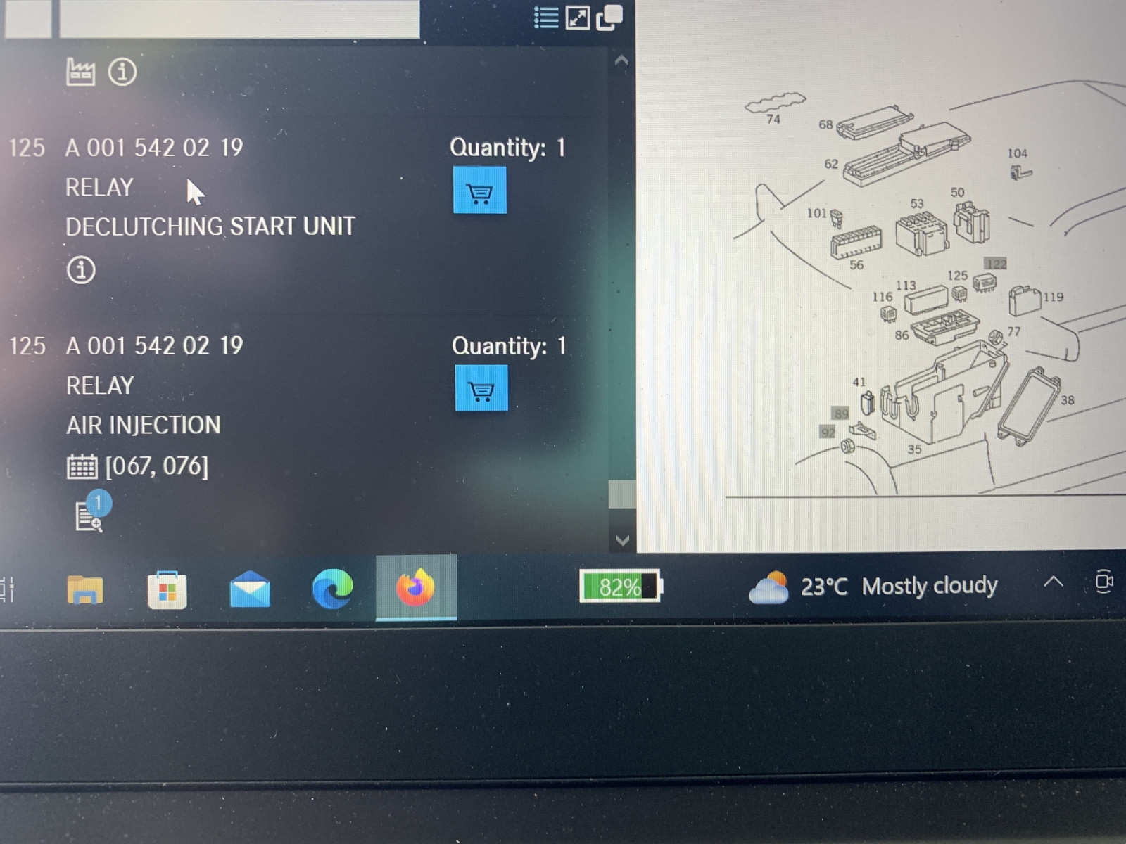 Relais Kraftstoffpumpen