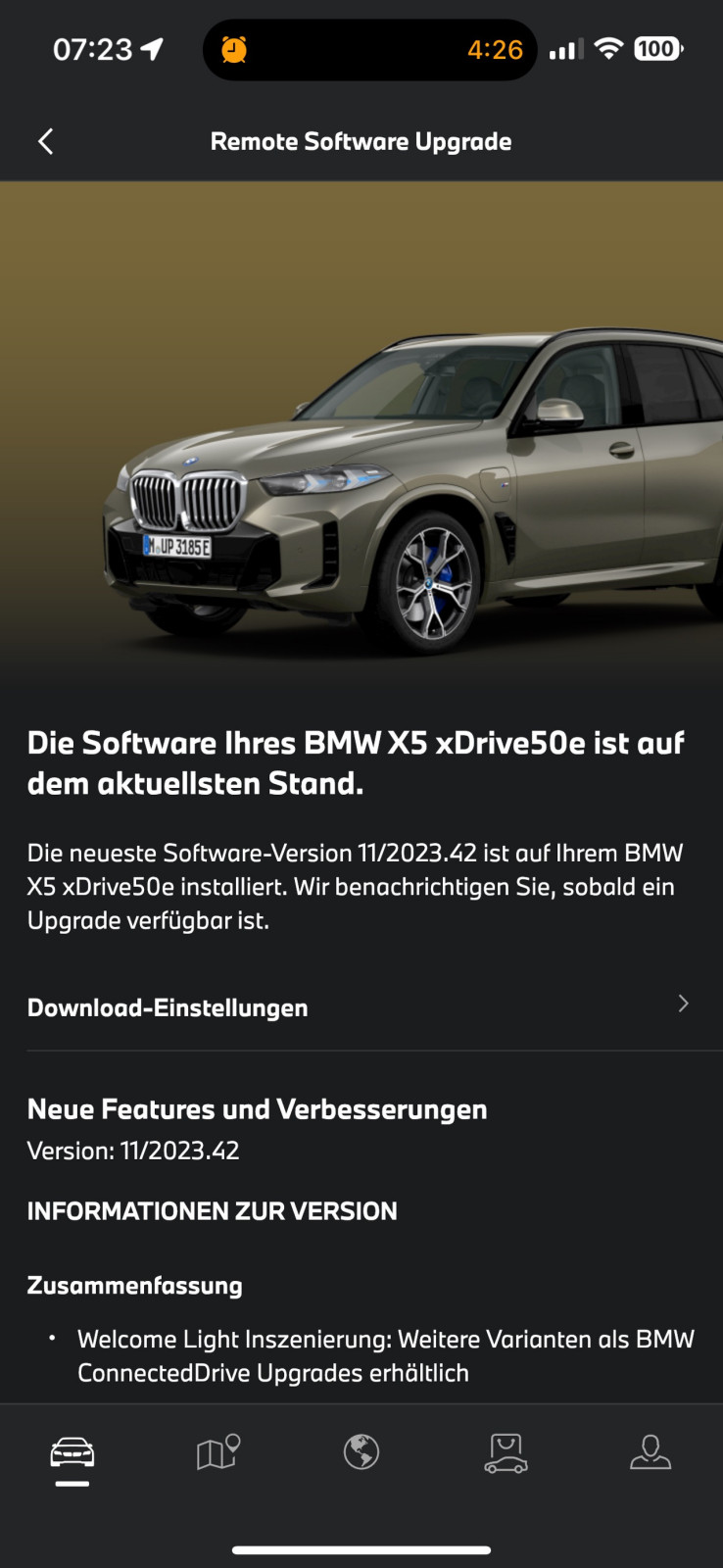 Ambient Air ohne Funktion