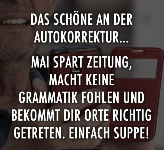 Vielleicht so: Ein Witzefred - um die Biker auf zu lockern