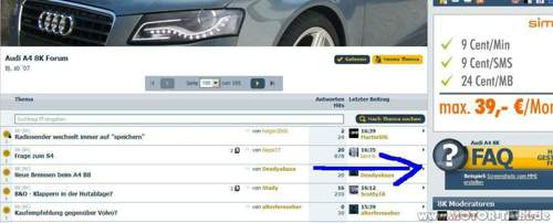 Audi-faq