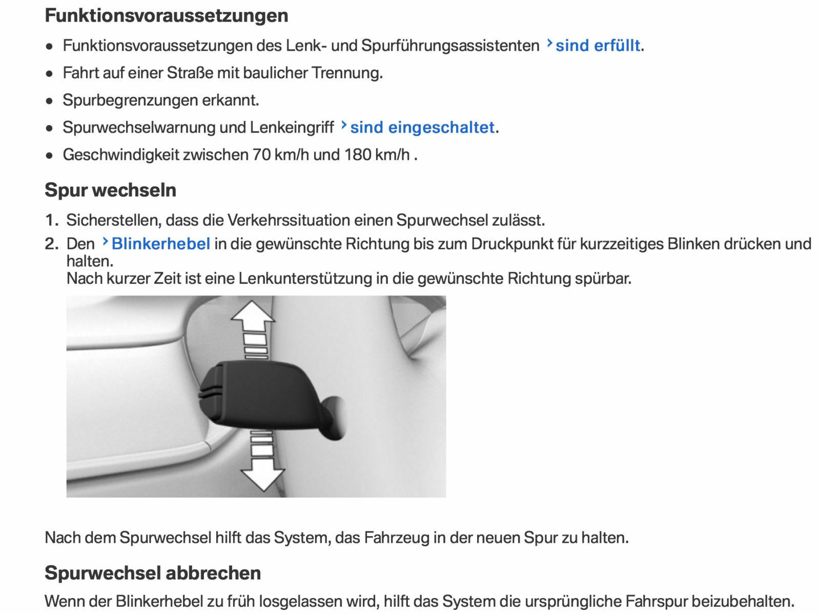 „ automatisches „ Überholen