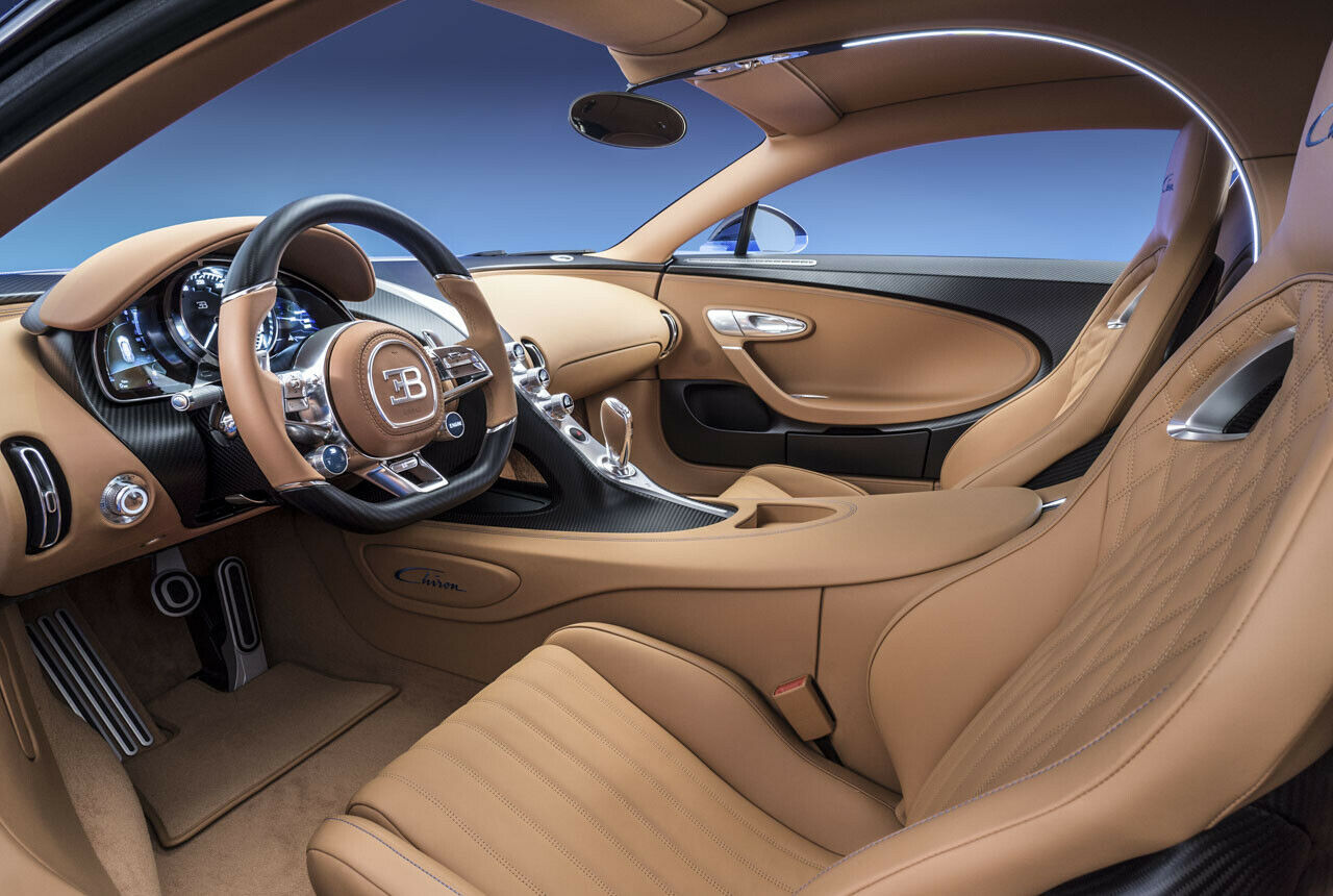 Bugatti installiert nur wenige Schalter