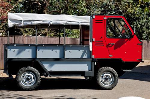 Die Nutzlast des Ox beträgt 2 Tonnen - mehr als das Doppelte vieler Pick-up