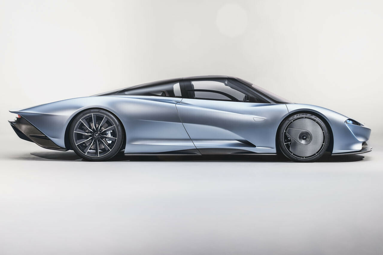 McLaren kündigte den Speedtail bereits 2016 an, damals noch unter dem Arbeitstitel BP23. Sämtliche 106 geplanten Exemplare waren schnell vergriffen