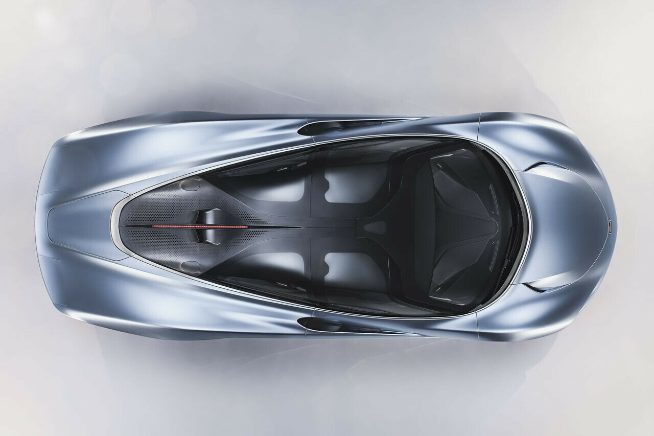 Der McLaren Speedtail misst 5,20 Meter in der Länge