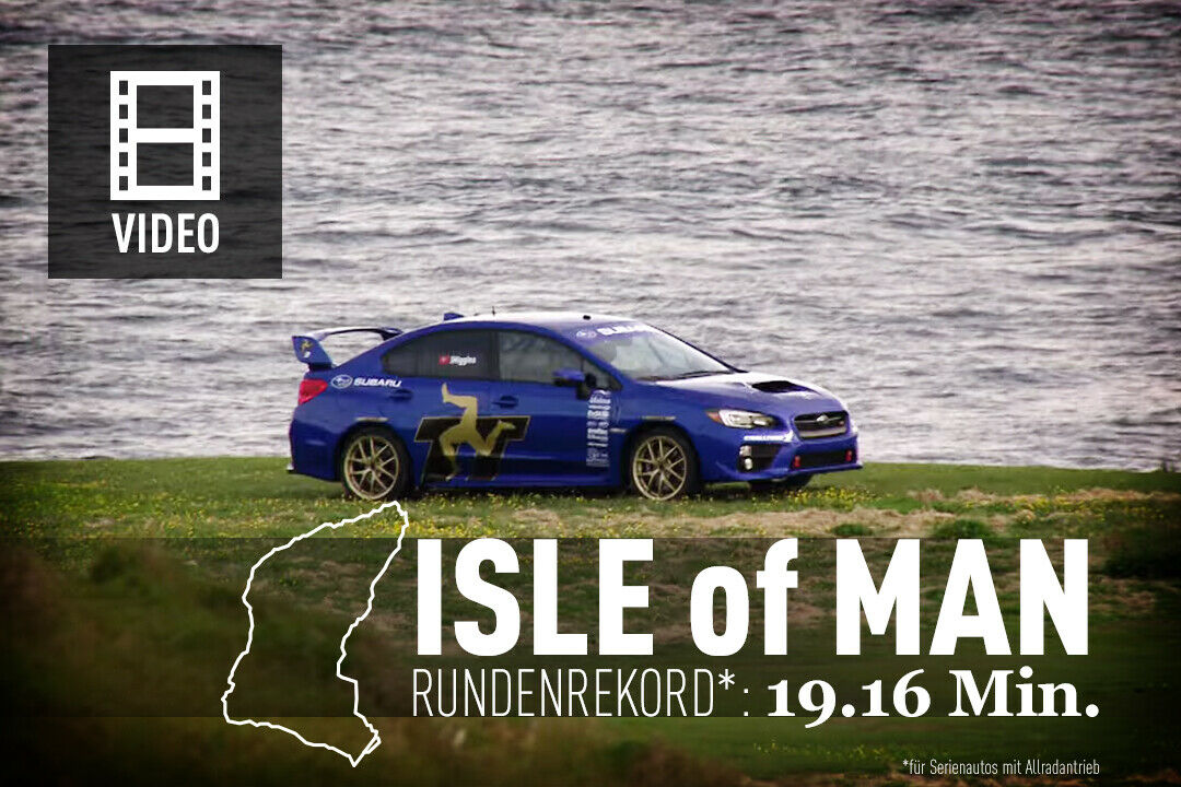Zwei Videos zum unterschätzten Rekord: Mark Higgins ist der schnellste Autofahrer auf der Isle of Man