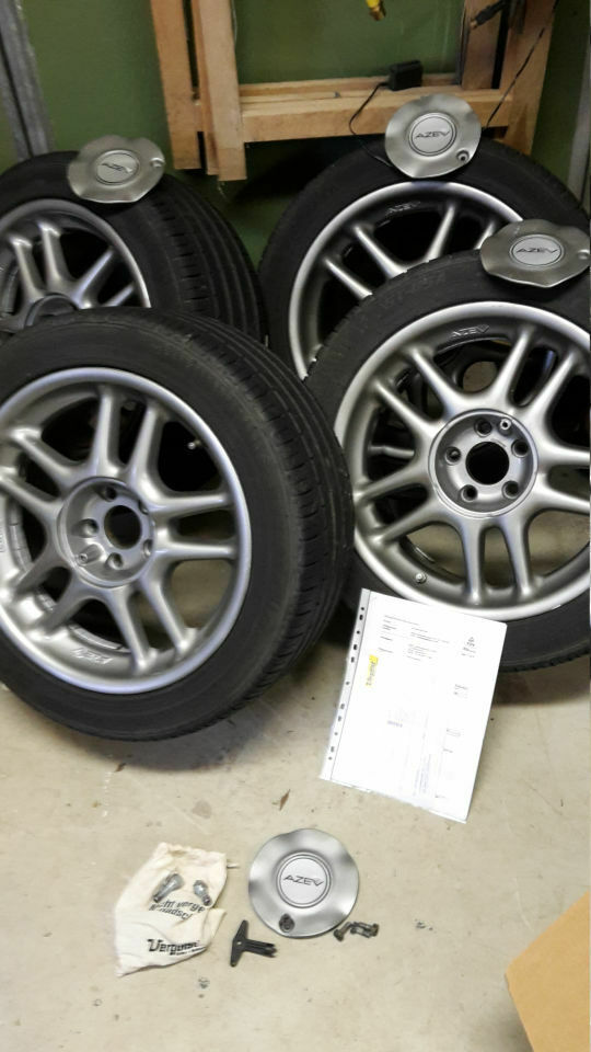 17 zoll AZEV Allufelgen zu verkaufen