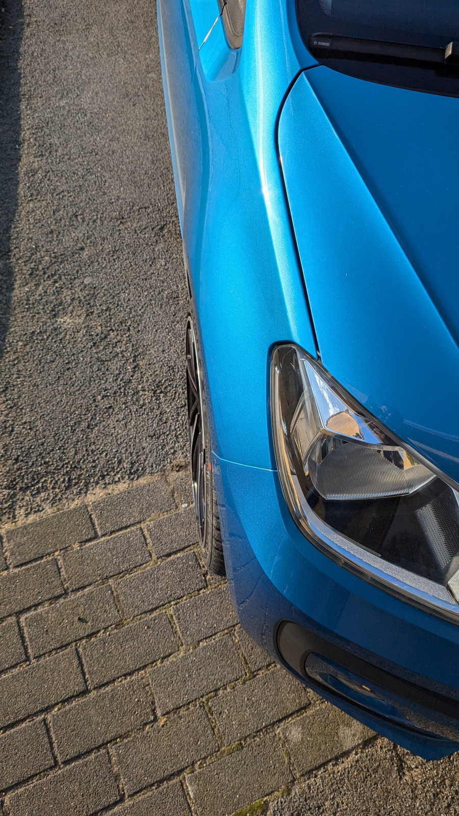 17 Zoll Felgen auf dem VW UP!