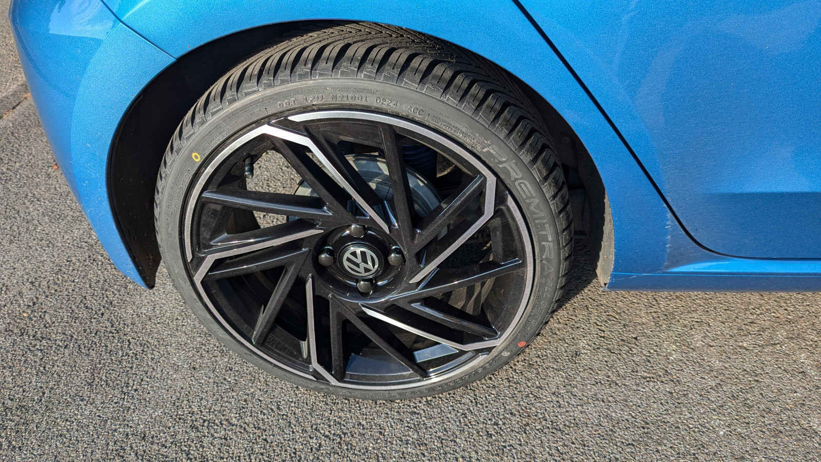17 Zoll Felgen auf dem VW UP!