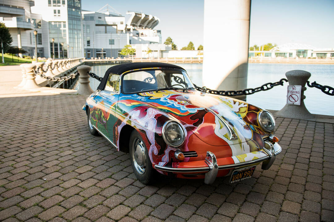 Janis Joplin hatte ihren Porsche - damals noch in "Austernweiß" - für 3.500 Dollar gekauft