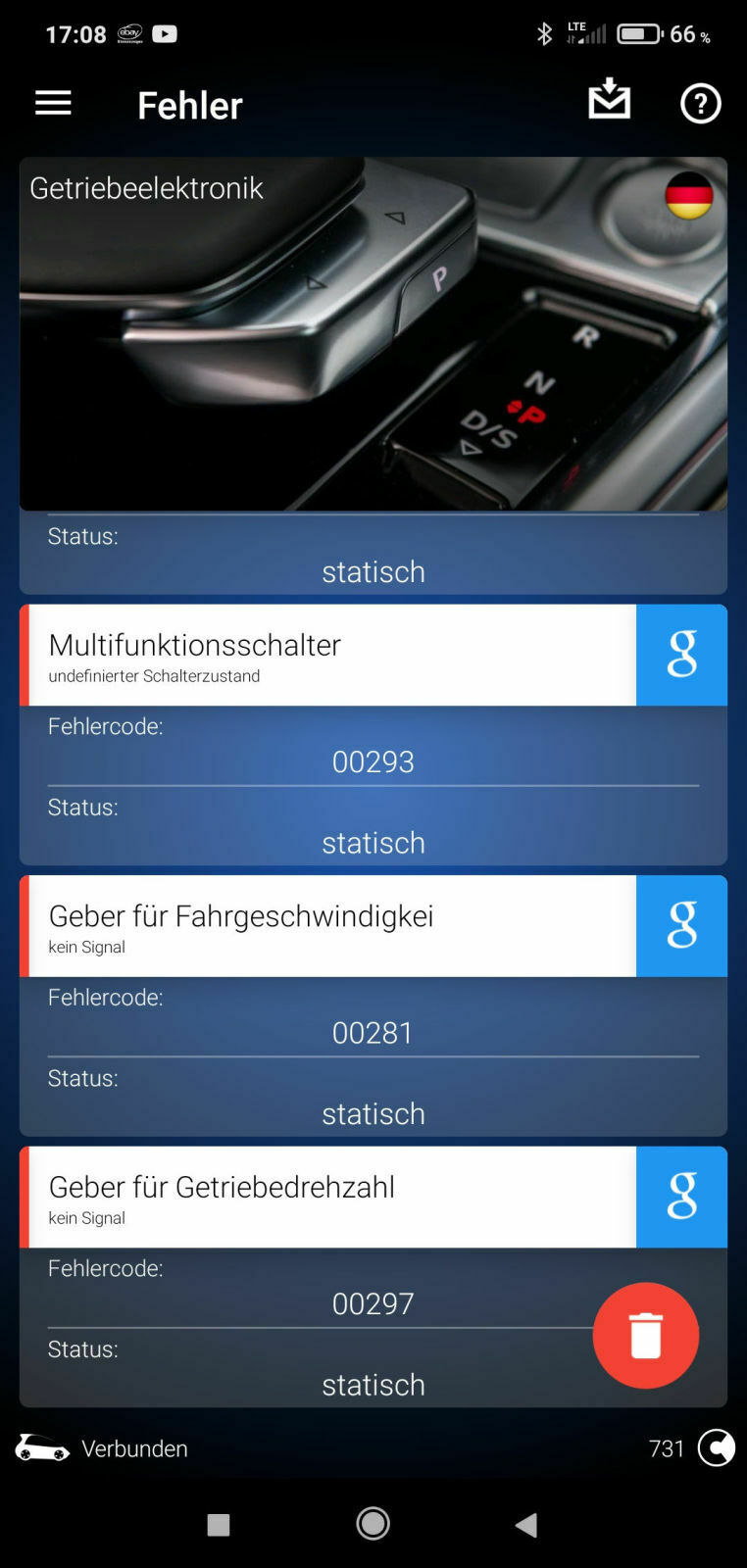 1.9 TDI AVG mit Automatikgetriebeproblemen AG4