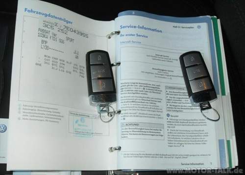 Scheckheft roter VW