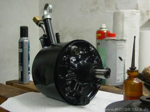Pumpe vorn