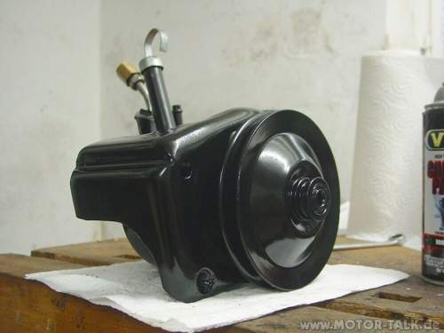 Pump finished
