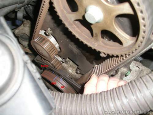 Markierungen-riemenscheibe-aer-motor