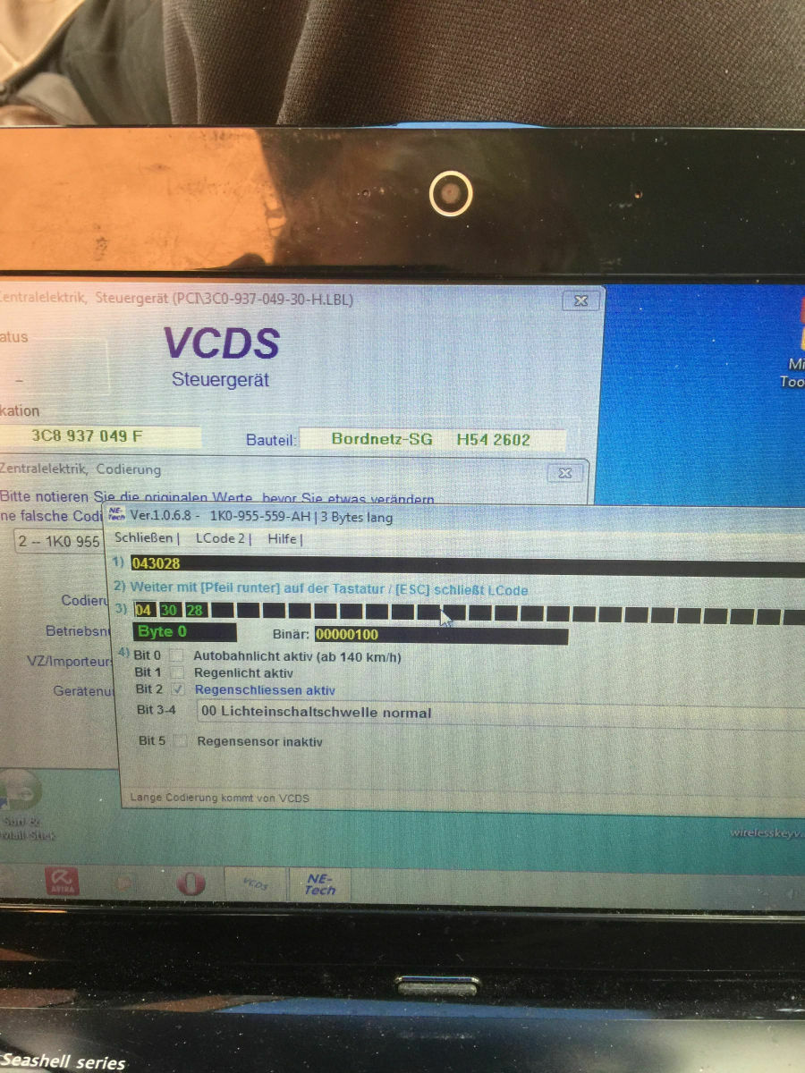 2 Probleme, Lokaler Datenbus mit RLS, Stromschlag beim aussteigen