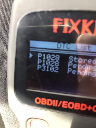 Fehlercodes