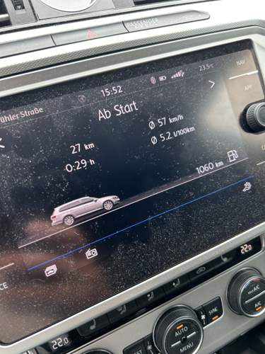Vor Abfahrt Autobahn