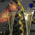 Das Glas Sekt um 0.00 Uhr muss sein