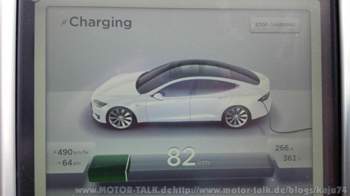 Ladeleistung am Supercharger