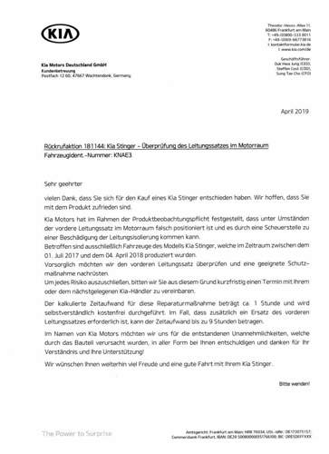 Rueckruf-stinger