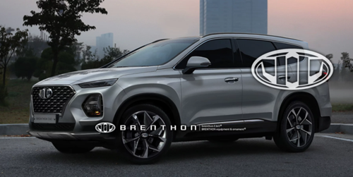 2019 Hyundai Santa Fe Rendering Brenthon