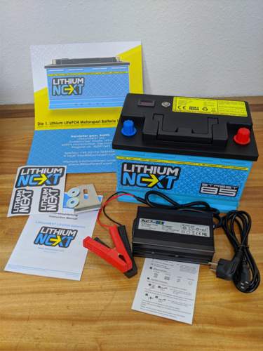 Kompletter Lieferumfang des bestellten Sets