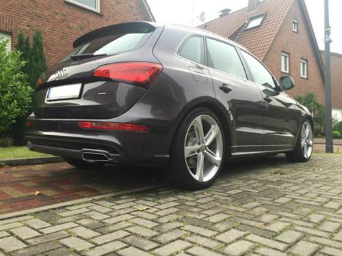 Q5 Gewinde, Eckige Endrohre