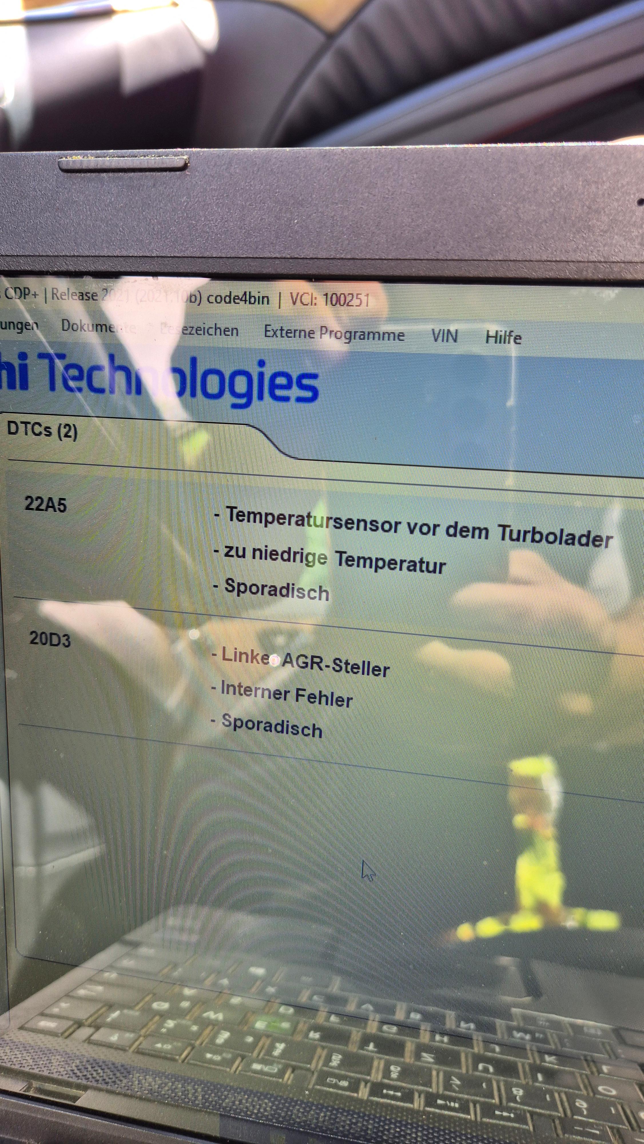 220cdi keine Leistung unregelmäßig