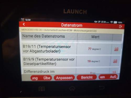 Bei kaltem Motor