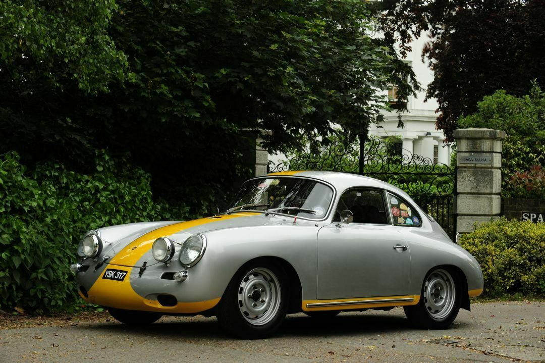 Ein Porsche 356B Rally Car von 1963