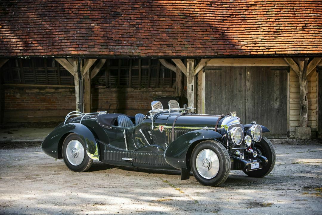Ein Bentley Peterson Torpedo Roadster von 1937