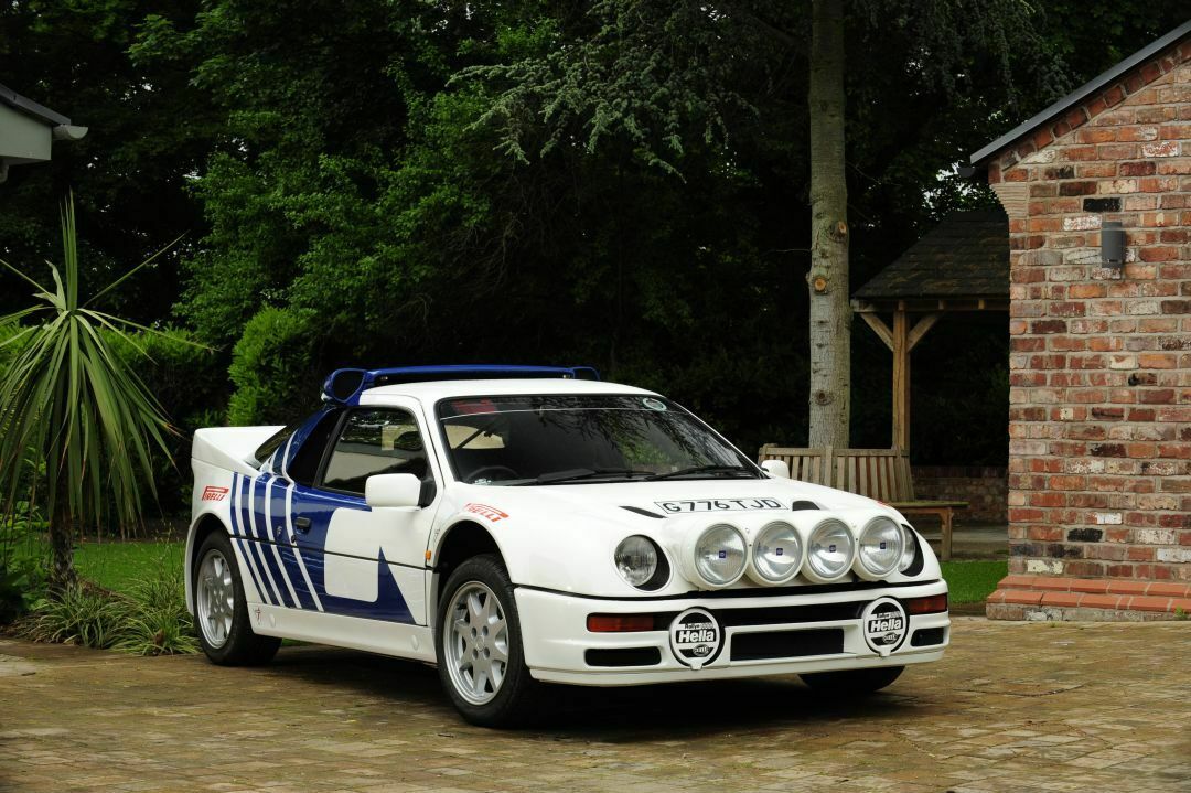 Ein Ford RS200 Coupé von 1989