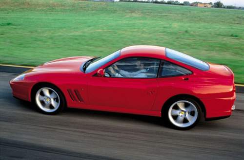 Ein klassisches Sportcoupé: 550 Maranello.