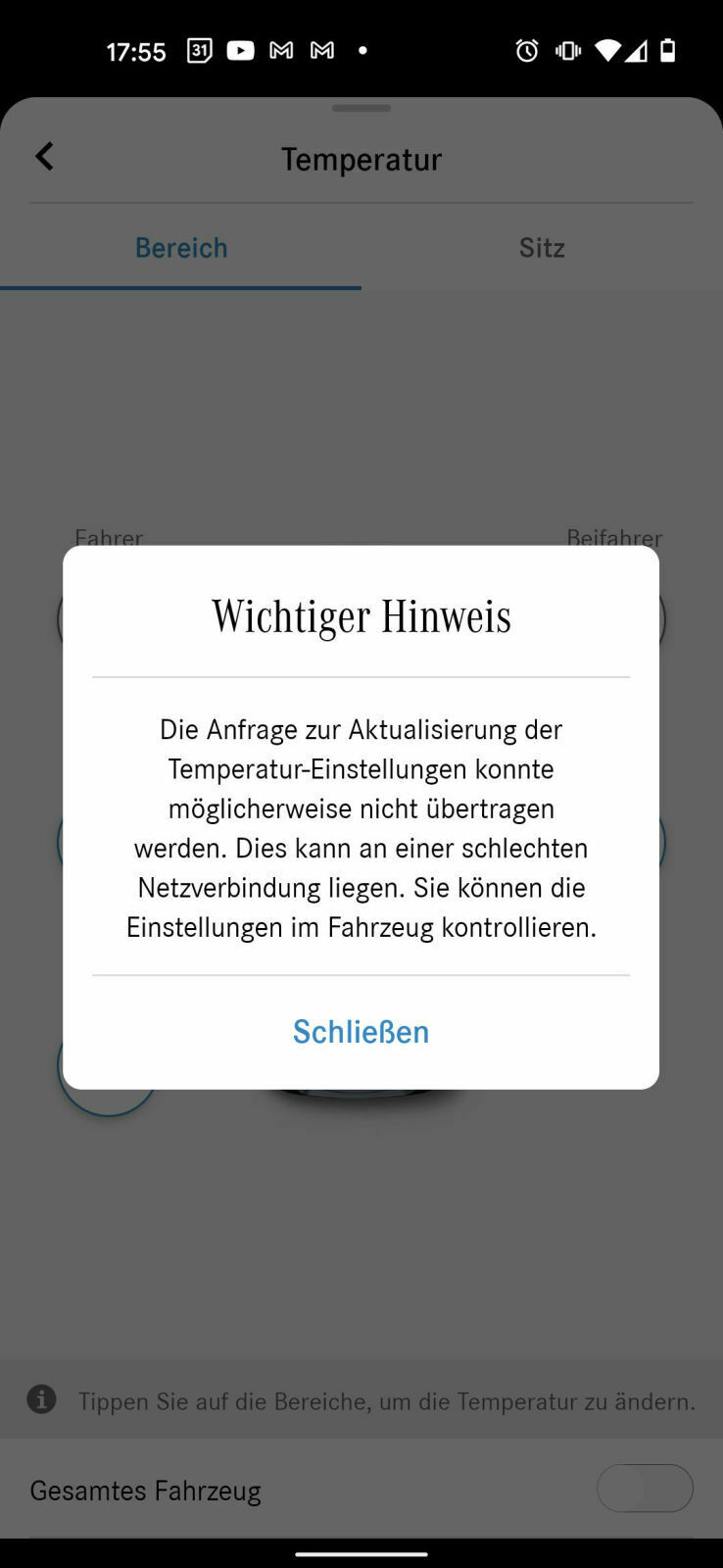 250e - Vorklimatisierung via App
