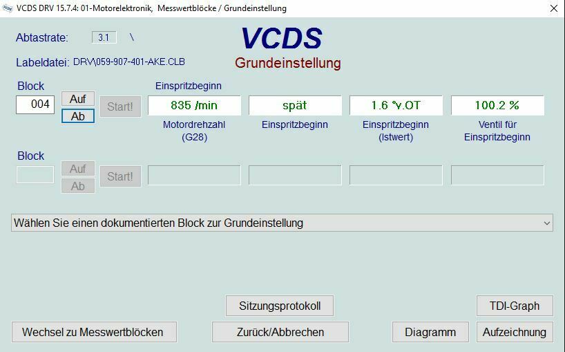 2.5TDI (VFL) Vibrieren des ganzen Autos