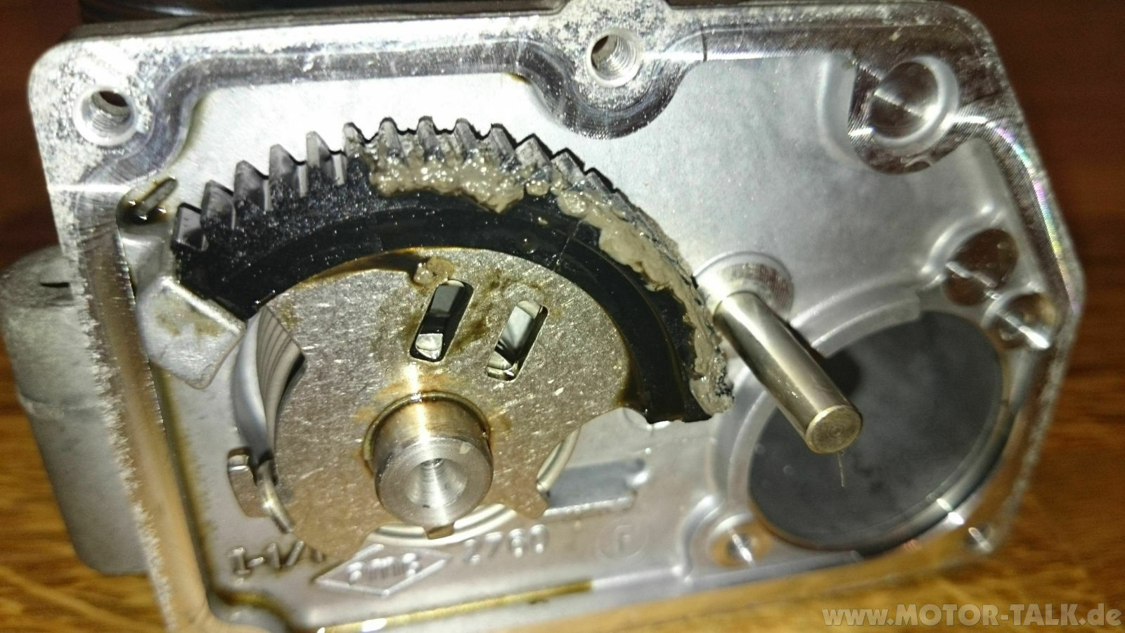 2,7 TDI Drosselklappe Zahnräder rund