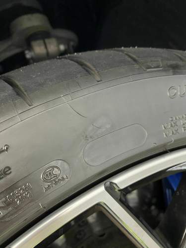 Vorderachse 275er Michelin