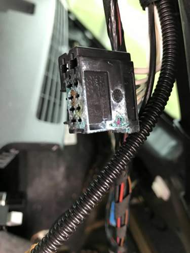 Stecker des Kabelbaums