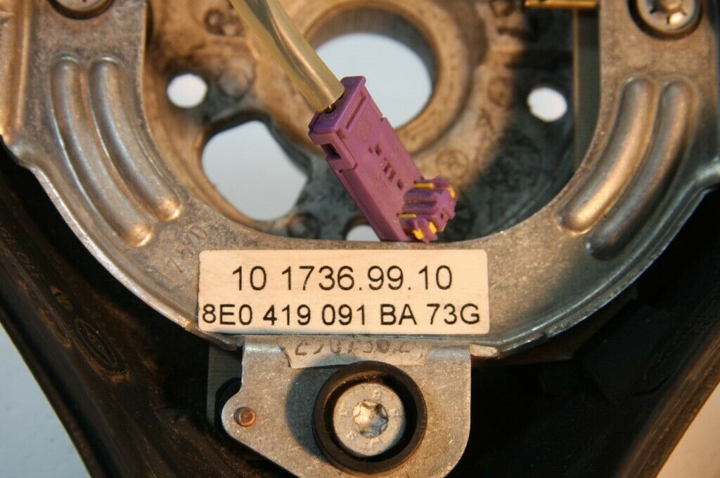 3 Speichen Mufu Lederlenkrad im A4 B6 nachrüsten