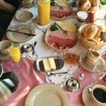 Das tolle Frühstück in der Pension!