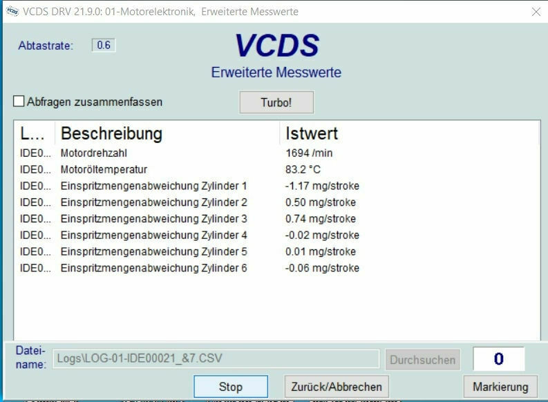 3.0 BiTDI BJ 14 ruckelt (Zündaussetzer?!) bei ca. 1200u/min  Injektor?!