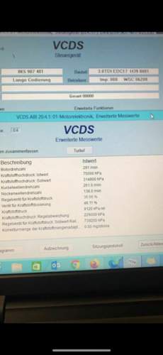 HDP beim starten