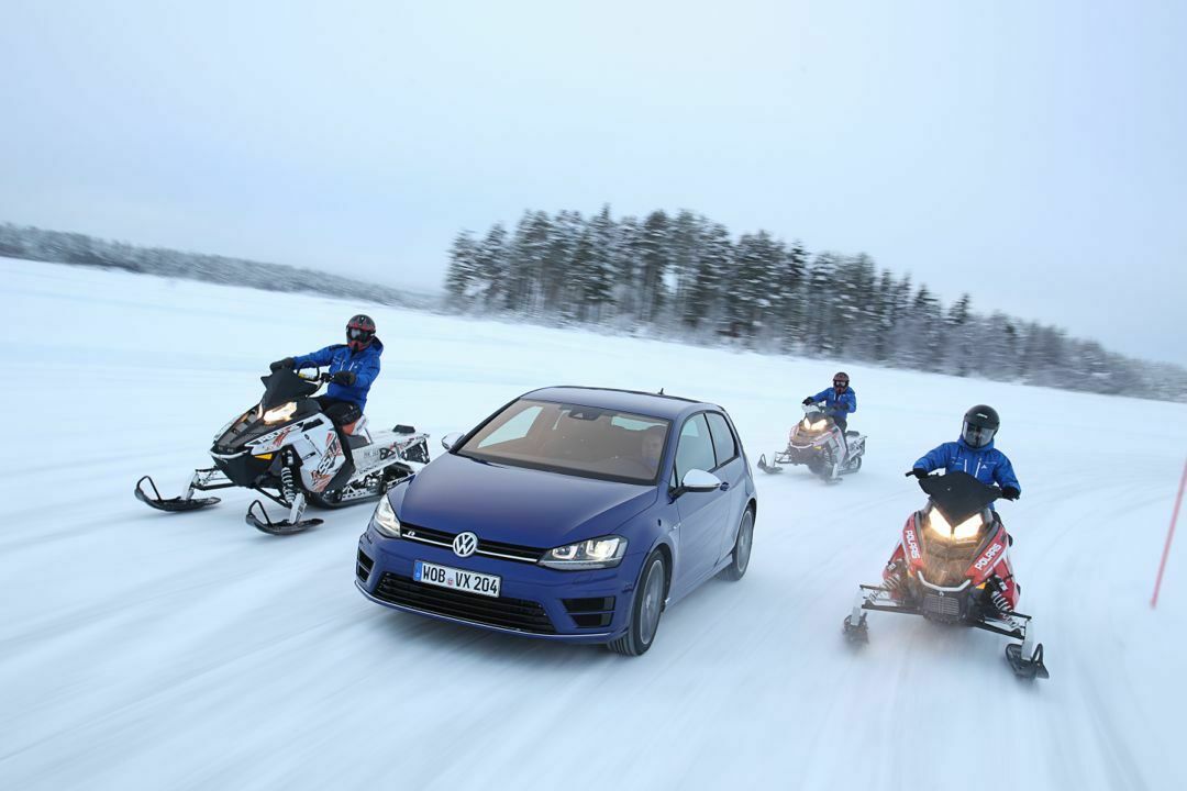 Nur die Golf-R-Schürze zieht eine Fratze. Alle anderen Golf gucken freundlich