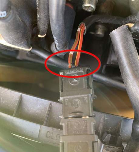 Kabel vom Nockenwellenversteller