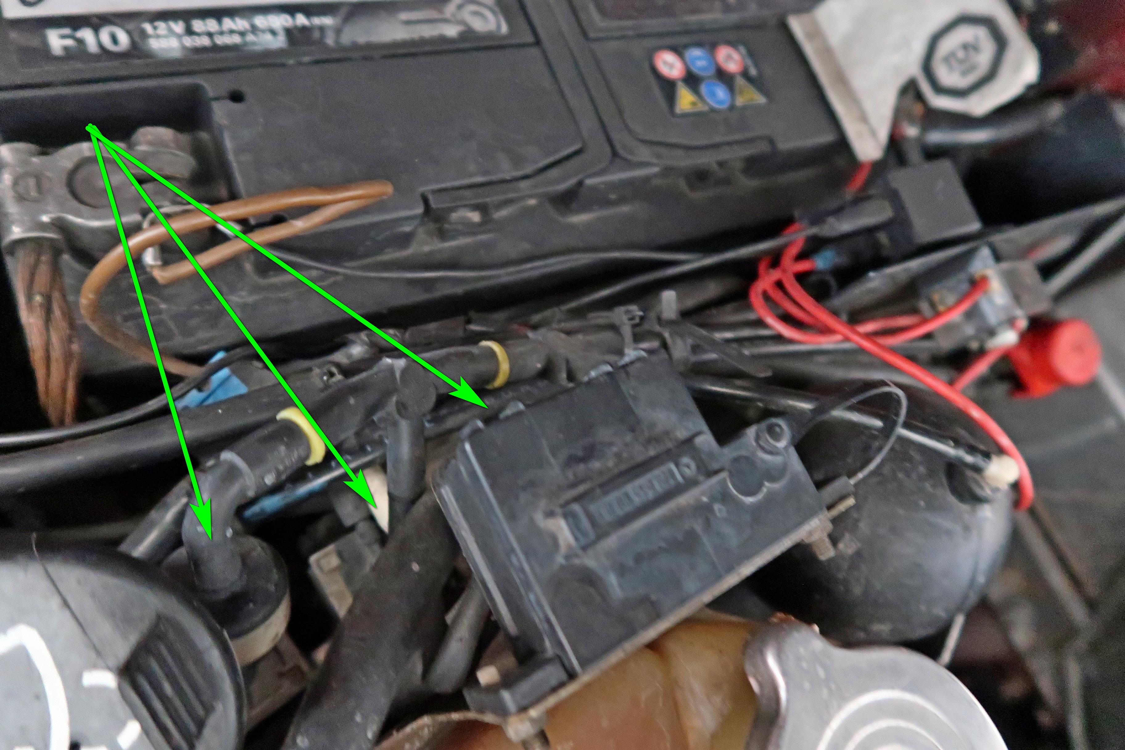 300GD, W463 aus 1990, Sperrdifferentiale hinten und vorne ohne Funktion, wo sind die Sperrventile?
