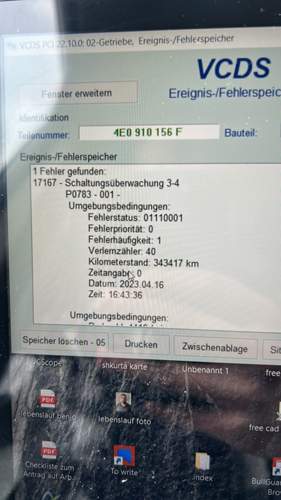 Automatikgetriebe notlauf